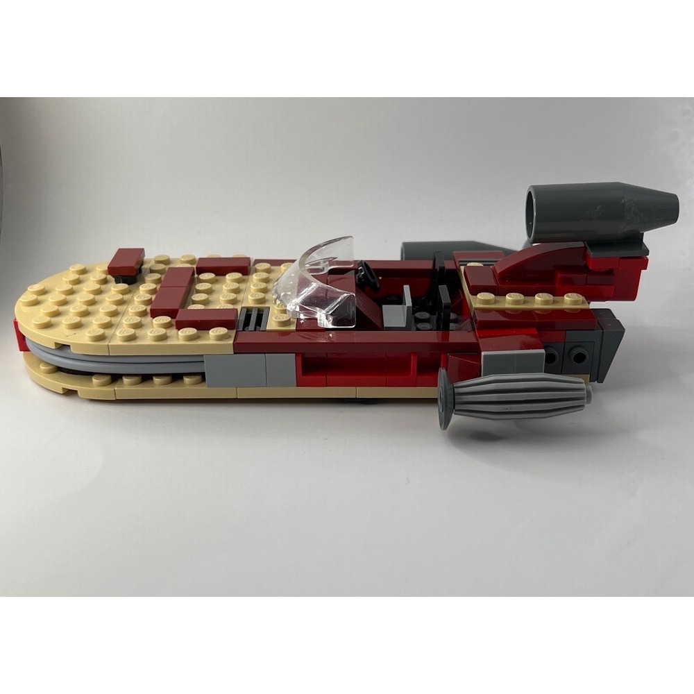LEGO 2010 Star Wars Lukes Landspeeder 8092 Minifigures Obi-Wan C-3PO R2-D2 Set - Picture 2 of 11